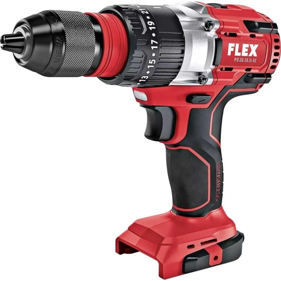 Двухскоростной аккумуляторный ударный дрель-шуруповерт FLEX PD 2G 18.0-EC C 491233 Двухскоростной аккумуляторный ударный дрель-шуруповерт FLEX PD 2G 18.0-EC C 491233