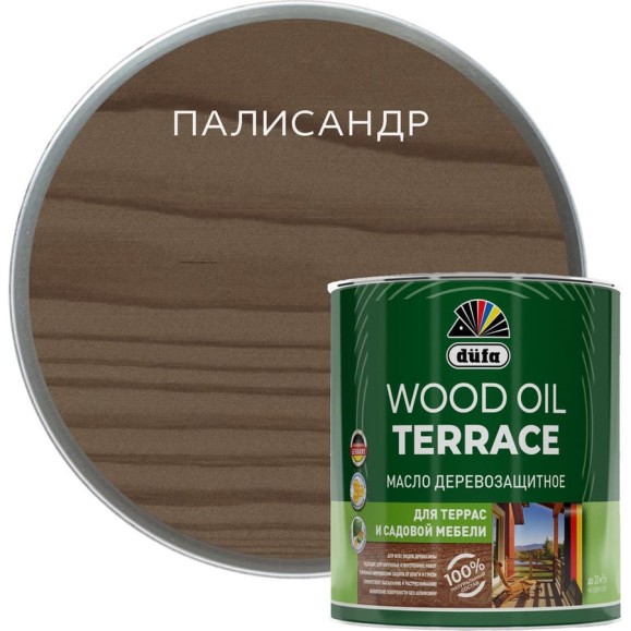 Деревозащитное масло Dufa Wood OIL Terraсe палисандр, 0.9 л МП00-011135 Деревозащитное масло Dufa Wood OIL Terraсe палисандр, 0.9 л МП00-011135