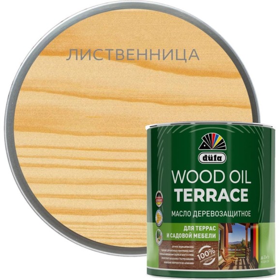 Деревозащитное масло Dufa Wood OIL Terraсe лиственница, 0.9 л МП00-011124 Деревозащитное масло Dufa Wood OIL Terraсe лиственница, 0.9 л МП00-011124