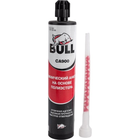 Tech-Krep Химический анкер BULL C900 Polyester 300ml CA900 Tech-Krep Химический анкер BULL C900 Polyester 300ml CA900
