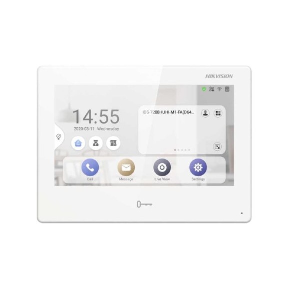 Видеодомофон Hikvision Ds-kh9310-wte1(b) 7'' (ос android) АД5074777 Видеодомофон Hikvision Ds-kh9310-wte1(b) 7'' (ос android) АД5074777