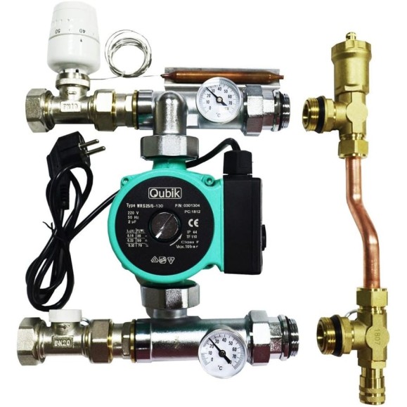 Насосно-смесительный узел для теплого пола Rvc ТП ENERGY КОМПЛЕКТ №5 V2 (90-180 м2) 27060 Насосно-смесительный узел для теплого пола Rvc ТП ENERGY КОМПЛЕКТ №5 V2 (90-180 м2) 27060
