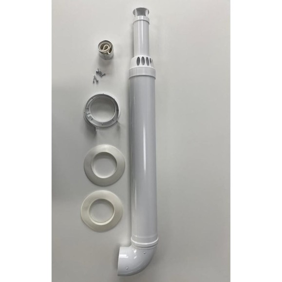 Комплект коаксиальный VIVAT d 60/100 - 0,75 м (все котлы, кроме Immergas и Navien 75/100). Антилёд VTL-01-075 Комплект коаксиальный VIVAT d 60/100 - 0,75 м (все котлы, кроме Immergas и Navien 75/100). Антилёд VTL-01-075