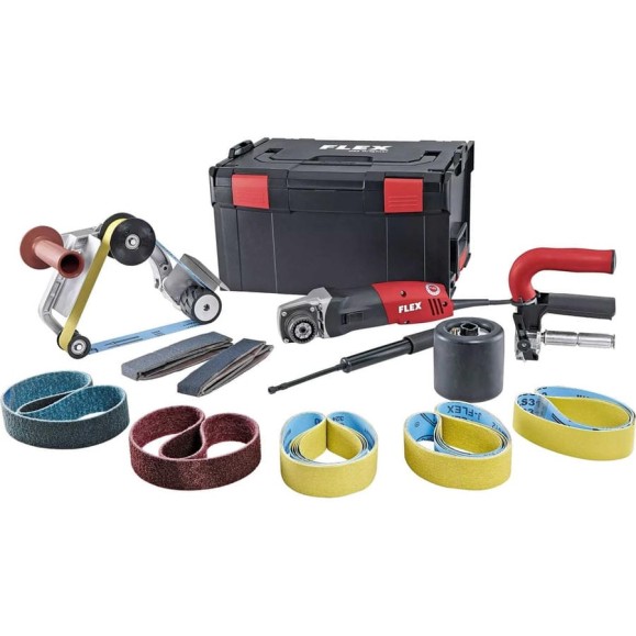 Ленточная и сатинировальная машина FLEX TRINOX BSE 14-3 INOX Set 433454 Ленточная и сатинировальная машина FLEX TRINOX BSE 14-3 INOX Set 433454