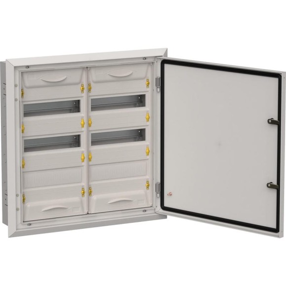 Корпус IEK Titan 5 щрв-72 (2x36) 630x625x130, ip31, серый, металлический TI5-50-V-2X036-31-7035