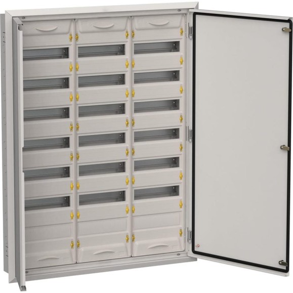 Корпус IEK Titan 5 щрв-252 (3x84) 1130x885x130, ip31, серый, металлический TI5-50-V-3X084-31-7035 Корпус IEK Titan 5 щрв-252 (3x84) 1130x885x130, ip31, серый, металлический TI5-50-V-3X084-31-7035