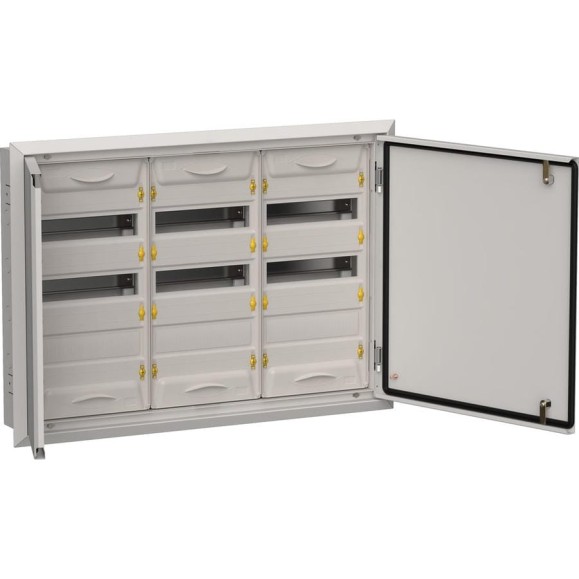 Корпус IEK Titan 5 щрв-108 (3x36) 630x885x130, ip31, серый, металлический TI5-50-V-3X036-31-7035