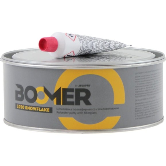 Полиэфирная конструкционная шпатлевка со стекловолокном BOOMER Snowflake (1.0+0.02 кг) 1050/1 Полиэфирная конструкционная шпатлевка со стекловолокном BOOMER Snowflake (1.0+0.02 кг) 1050/1