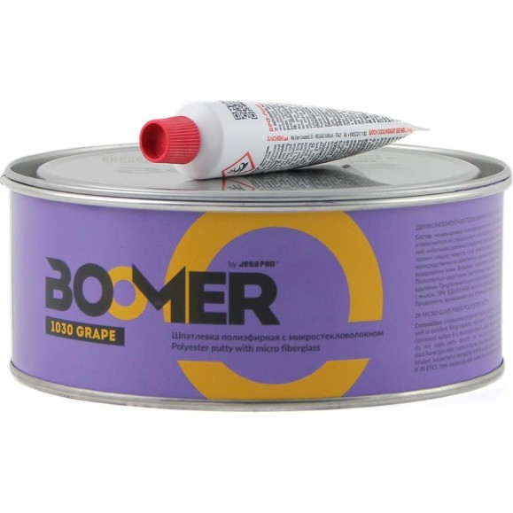 Полиэфирная шпатлевка с микростекловолокном BOOMER Grape (0.5+0.015 кг) 1030/0,5 Полиэфирная шпатлевка с микростекловолокном BOOMER Grape (0.5+0.015 кг) 1030/0,5