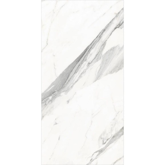 Керамогранит Global Tile Verona формат 60x120 см, белый, в коробке 2.16 кв. м GT120607703PR/30