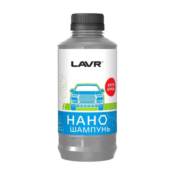 Наношампунь LAVR для автомобиля, 1 л Ln2232 Наношампунь LAVR для автомобиля, 1 л Ln2232