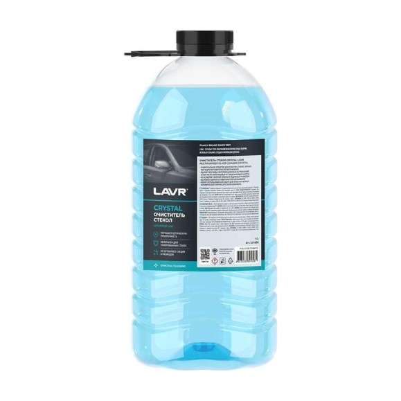 Очиститель стекол LAVR Crystal, 4 л Ln1606 Очиститель стекол LAVR Crystal, 4 л Ln1606