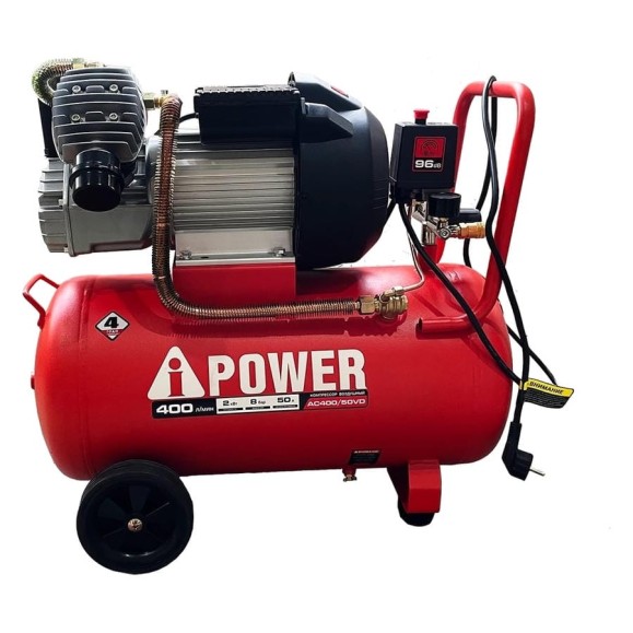 Поршневой масляный компрессор A-iPower AC400/50VD 50105 Поршневой масляный компрессор A-iPower AC400/50VD 50105