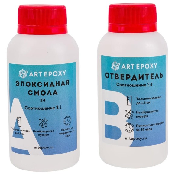 Эпоксидная смола для творчества ArtEpoxy Quick 24, 150 г 21656