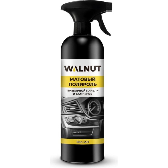 Матовая полироль для пластика WALNUT 500 мл WLN0401 Матовая полироль для пластика WALNUT 500 мл WLN0401