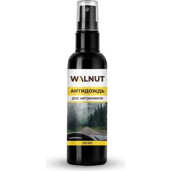 Антидождь для стекол и зеркал автомобиля WALNUT 200 мл WLN0452