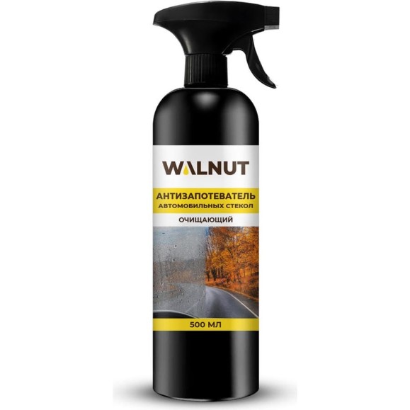 Антизапотеватель автомобильных стекол WALNUT очищающий, 500 мл WLN0540 Антизапотеватель автомобильных стекол WALNUT очищающий, 500 мл WLN0540