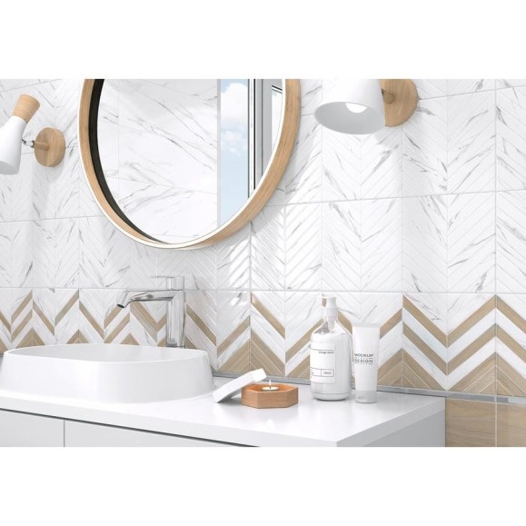 Облицовочная рельефная плитка AlmaCeramica Tokio 200x600x8 15 шт в уп TWU11TOK414 Облицовочная рельефная плитка AlmaCeramica Tokio 200x600x8 15 шт в уп TWU11TOK414