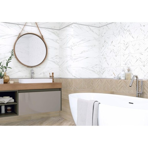 Облицовочная рельефная плитка AlmaCeramica Tokio 200x600x7,5 16 шт в уп TWA11TOK014
