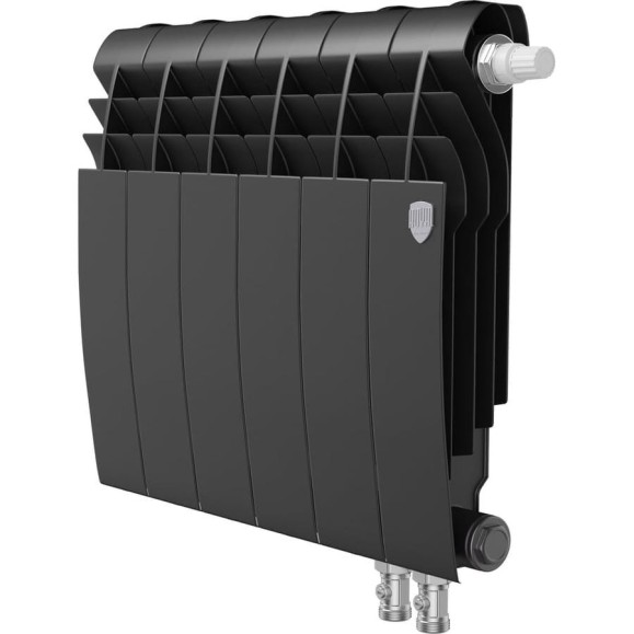 Радиатор ROYAL THERMO BiLiner 350 /Noir Sable VR - 6 секций НС-1196734