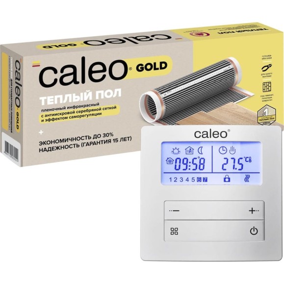 Комплект теплого пола GOLD (ЗОЛОТО) 170-0,5-3,0 + C950 Caleo 0К-00000948 Комплект теплого пола GOLD (ЗОЛОТО) 170-0,5-3,0 + C950 Caleo 0К-00000948