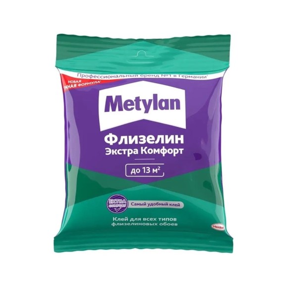 Клей для обоев Metylan Флизелин Экстра Комфорт 90 г 2780259 Б0059303 Клей для обоев Metylan Флизелин Экстра Комфорт 90 г 2780259 Б0059303