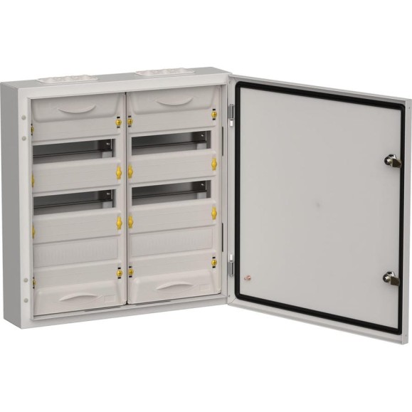 Корпус IEK Titan 5 щрн-72 (2x36) 585x570x140, ip54, серый, металлический TI5-50-N-2X036-54-7035
