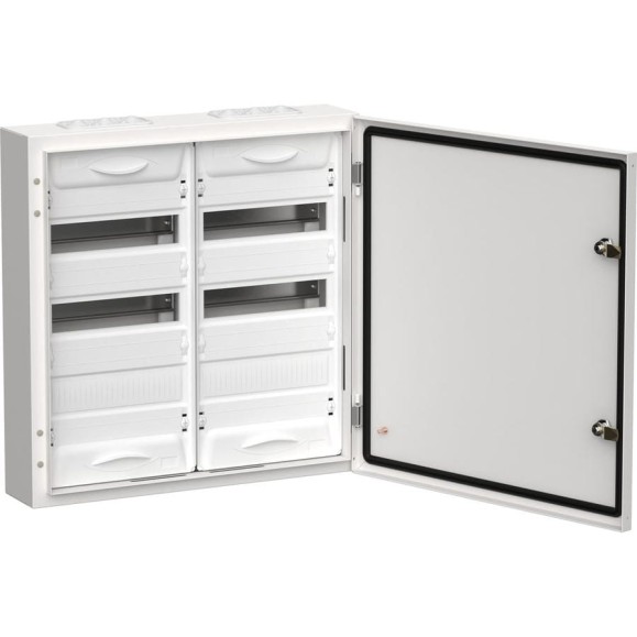 Корпус IEK Titan 5 щрн-72 (2x36) 585x570x140, ip54, белый, металлический TI5-50-N-2X036-54 Корпус IEK Titan 5 щрн-72 (2x36) 585x570x140, ip54, белый, металлический TI5-50-N-2X036-54