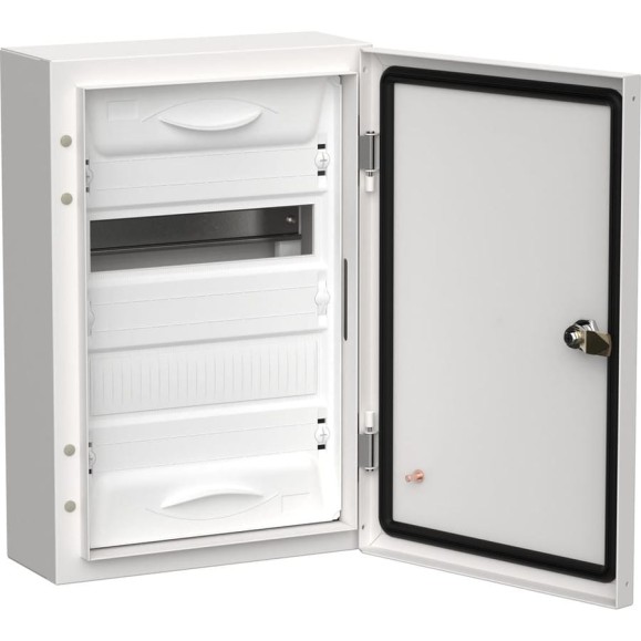Корпус IEK Titan 5 щрн-24 (1x24) 460x310x140, ip54, белый, металлический TI5-50-N-024-54 Корпус IEK Titan 5 щрн-24 (1x24) 460x310x140, ip54, белый, металлический TI5-50-N-024-54