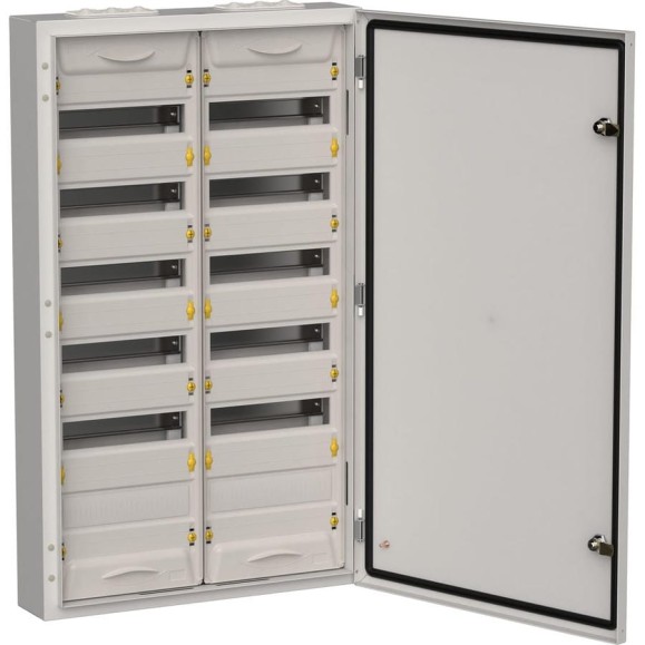 Корпус IEK Titan 5 щрн-144 (2x72) 960x570x140, ip54, серый, металлический TI5-50-N-2X072-54-7035