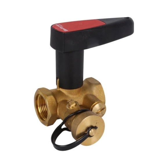Запорный ручной клапан БРОЕН basic с дренажем резьбовой dn 20 pn 25 kvs=4,65 м3/ч RG008SNP19BCVM Запорный ручной клапан БРОЕН basic с дренажем резьбовой dn 20 pn 25 kvs=4,65 м3/ч RG008SNP19BCVM