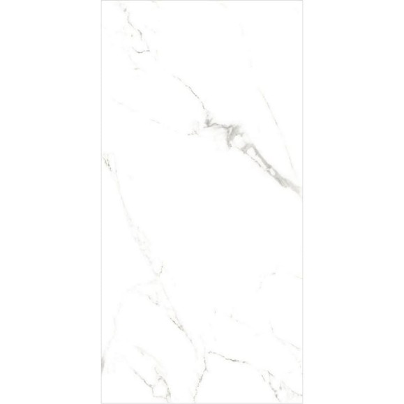 Керамогранит Global Tile Livorno формат 60x120 см, белый, в коробке 2.16 кв. м GT120608003PR/30