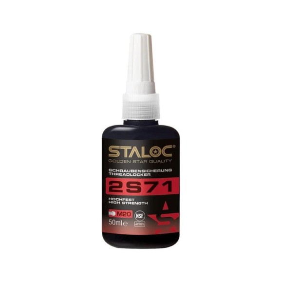 Фиксатор резьбовых соединений высокой прочности STALOC 2s71 50 мл 104408950 Фиксатор резьбовых соединений высокой прочности STALOC 2s71 50 мл 104408950