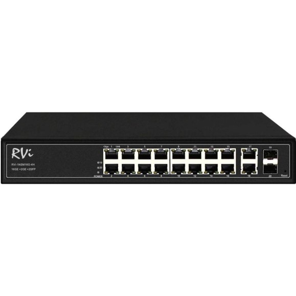16 портовый коммутатор RVI 1NSM16G-4H 2.31.0007 16 портовый коммутатор RVI 1NSM16G-4H 2.31.0007