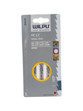 Пилка по дереву HC 12 5 шт. WILPU 211000005