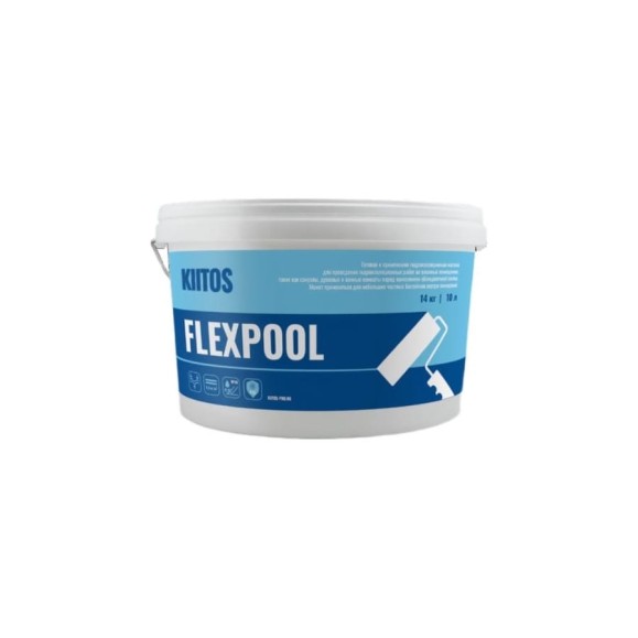 Гидроизоляционная мастика KIITOS flexpool 14 кг / 10 л 7930123610011 Гидроизоляционная мастика KIITOS flexpool 14 кг / 10 л 7930123610011