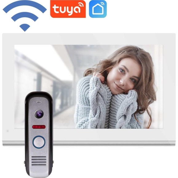 Комплект full hd видеодомофона Novihome Comfy 10 fhd wifi kit white с wifi v. 4101 Комплект full hd видеодомофона Novihome Comfy 10 fhd wifi kit white с wifi v. 4101