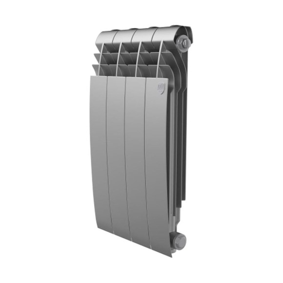 Радиатор ROYAL THERMO Biliner Alum 500 Silver Satin 4 секции НС-1250254 Радиатор ROYAL THERMO Biliner Alum 500 Silver Satin 4 секции НС-1250254