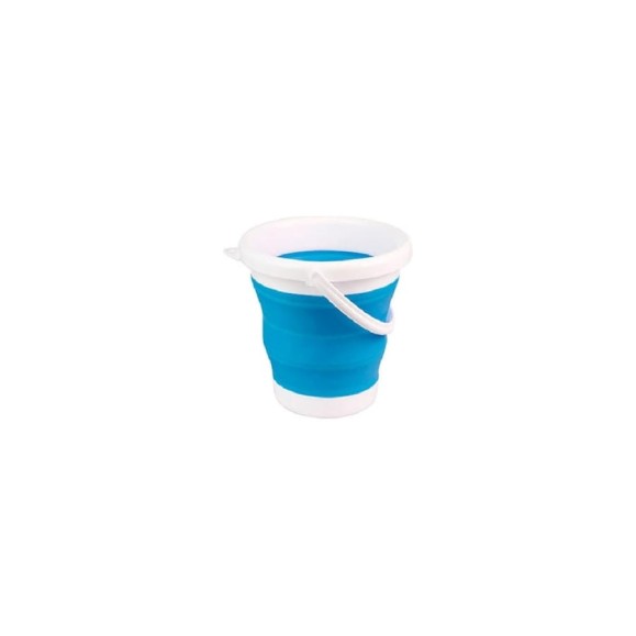 Складное ведро SanTrade SL силиконовое SM-PR052/BL (голубое, 5 литров) 4438 Складное ведро SanTrade SL силиконовое SM-PR052/BL (голубое, 5 литров) 4438