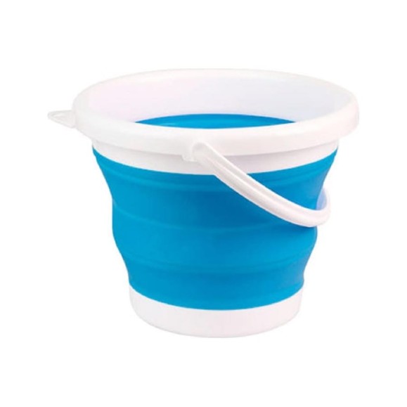 Складное ведро SanTrade SL силиконовое SM-PR102/BL (голубое, 10 литров) 4423 Складное ведро SanTrade SL силиконовое SM-PR102/BL (голубое, 10 литров) 4423