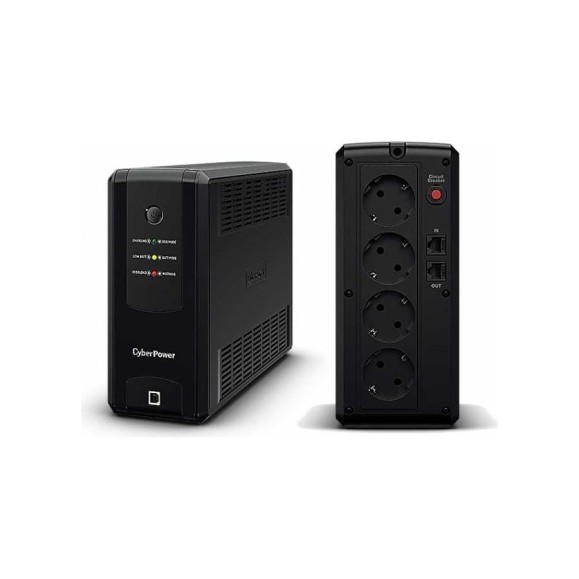 ИБП CYBERPOWER Line-Interactive 1100VA/660W USB/RJ11/45 4 EURO UT1100EG ИБП CYBERPOWER Line-Interactive 1100VA/660W USB/RJ11/45 4 EURO UT1100EG