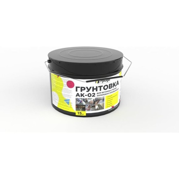 Грунтовка для бетонных полов ГРИДА АК-02 15 кг 4872 Грунтовка для бетонных полов ГРИДА АК-02 15 кг 4872