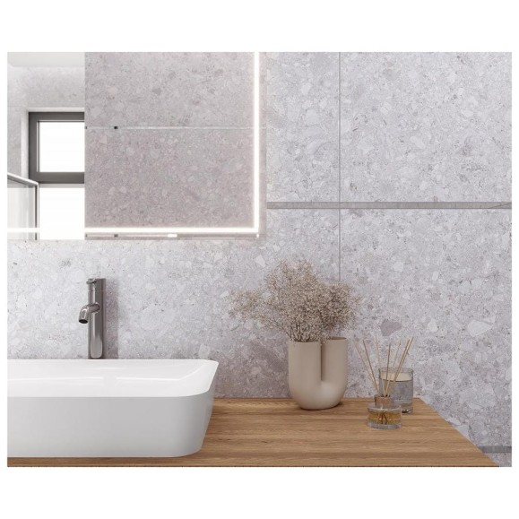 Керамогранит LAPARET Matrix светло-серый матовый 60x120, уп.1,44 м2, (в уп. 2 штуки) х9999300679 Керамогранит LAPARET Matrix светло-серый матовый 60x120, уп.1,44 м2, (в уп. 2 штуки) х9999300679