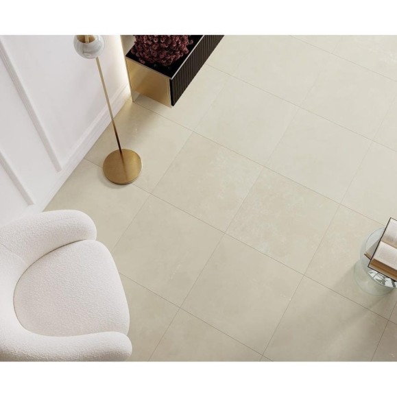 Керамогранит LAPARET evolution crema кремовый 60x60 см., матовый карвинг, в упаковке 1,8 м2., (5 шт/упак) х9999297789