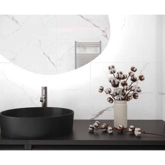 Керамогранит LAPARET pristine white белый матовый 60x60 см., уп. 1,44 м2., 4 шт. в уп х9999295364 Керамогранит LAPARET pristine white белый матовый 60x60 см., уп. 1,44 м2., 4 шт. в уп х9999295364