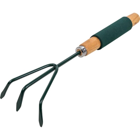 3-зубый рыхлитель для почвы с деревянной рукояткой WMS Tools WMC-TG2104020-L 3-зубый рыхлитель для почвы с деревянной рукояткой WMS Tools WMC-TG2104020-L
