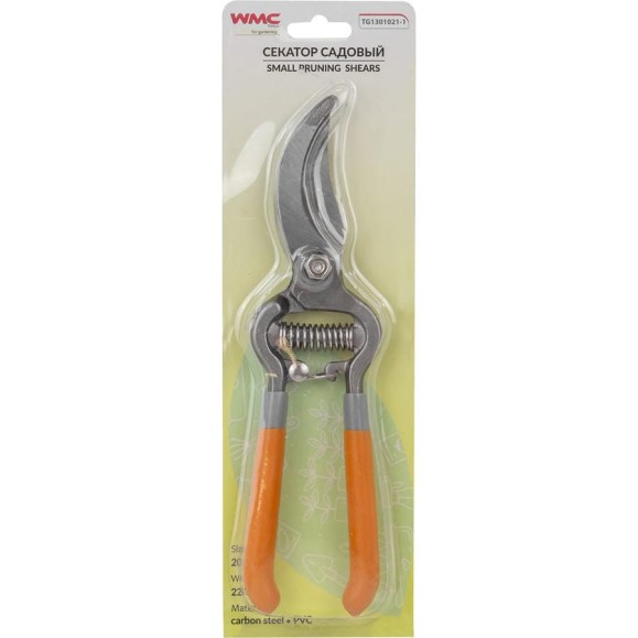 Секатор садовый WMC TOOLS WMS Tools WMC-TG1301021-1(56245) Секатор садовый WMC TOOLS WMS Tools WMC-TG1301021-1(56245)