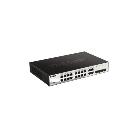Настраиваемый l2 коммутатор d-link с 16 портами 10/100/1000base-t и 4 комбо-портами 100/1000base-t/sfp DGS-1210-20/F2A Настраиваемый l2 коммутатор d-link с 16 портами 10/100/1000base-t и 4 комбо-портами 100/1000base-t/sfp DGS-1210-20/F2A