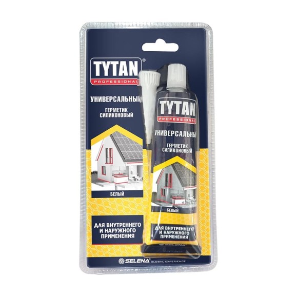 Силиконовый универсальный герметик TYTAN PROFESSIONAL белый 85 мл 22681 270879