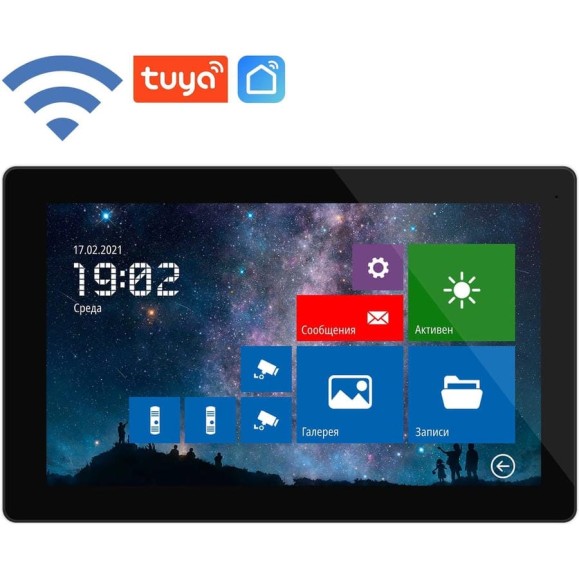 Домофон Novicam Freedom 10 fhd wifi night full hd 10.1" c переадресацией на смартфон v. 4480